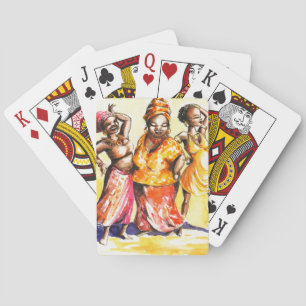 Jeu De Cartes Femmes dansantes