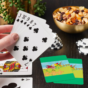 Jeu De Cartes Ferme de coq qui chante drôle