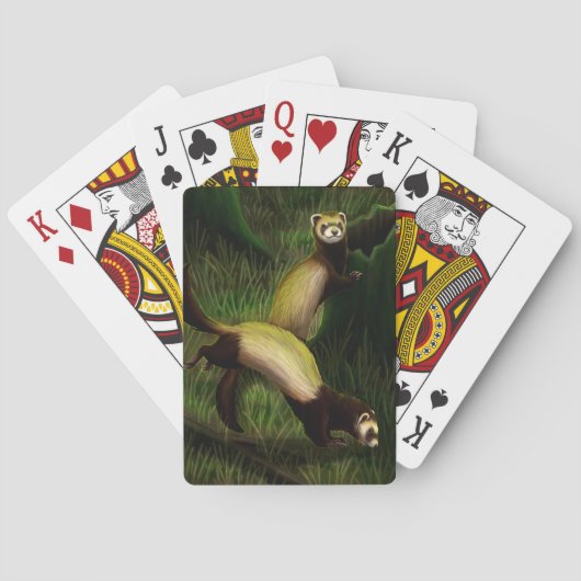 Jeu De Cartes Ferrets playing cards (dos)