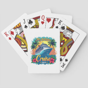 Jeu De Cartes Festive My Birthday Cruise Ship Party 2025