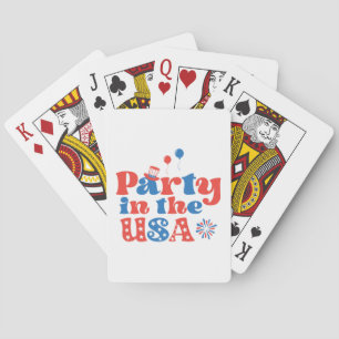 Jeu De Cartes Fête aux Etats-Unis