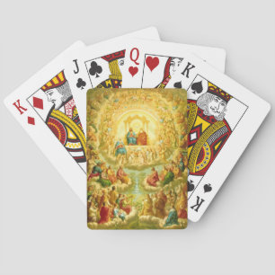 JEU DE CARTES FÊTE DE TOUTE LA JOURNÉE SAINTS FÊTE FÊTE