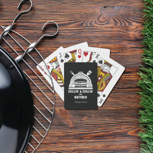 Jeu De Cartes Fête d'enterrement de vie de garçon Barbecue Grill