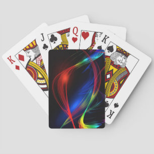 Jeu De Cartes Fête des lumières colorées Jouer des cartes