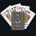 Jeu De Cartes Fête des mariées céleste mystique du Tarot zodiaqu<br><div class="desc">Mystical Zodiac Tarot Fête des mariées Céleste Playing Cards Plongez dans la mystique du cosmos avec ce jeu de Fêtes des mariées Céleste de carte Zodiac Tarot. Chaque carte, un portail vers les étoiles, dévoile le voyage de la mariée à travers le royaume céleste. Riche de symbolisme et ornée d'oeuvres...</div>