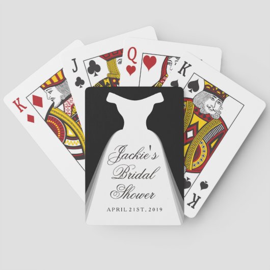 Jeu De Cartes Fête des mariées mariage (dos)