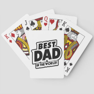 Jeu De Cartes Fête des pères Meilleur Père Dans Le Monde