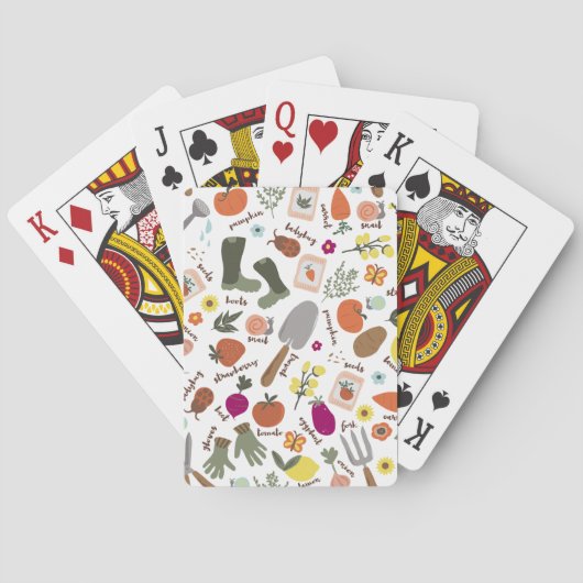 Jeu De Cartes Fête du jardin (dos)