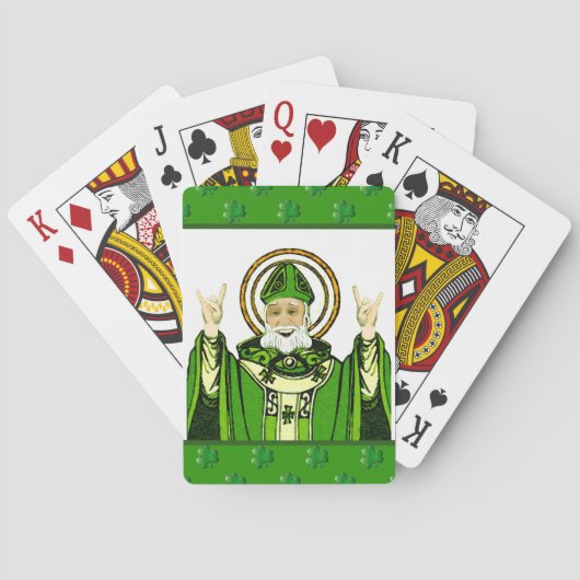 Jeu De Cartes Fête irlandaise (dos)