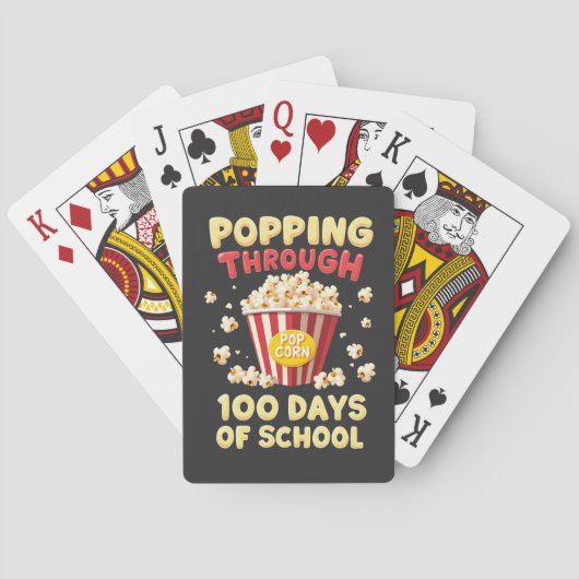Jeu De Cartes Fêter les 100 jours d'école (dos)