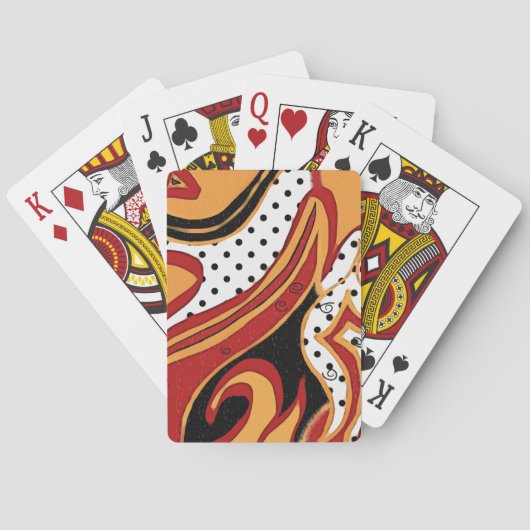 Jeu De Cartes Feu (dos)