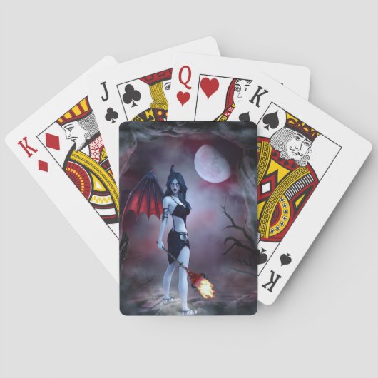 Jeu De Cartes Feu de lune Succubus (dos)