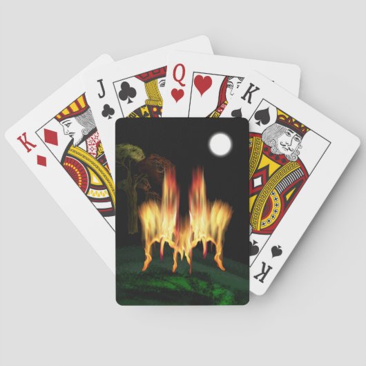 Jeu De Cartes Feu d'incendie (dos)