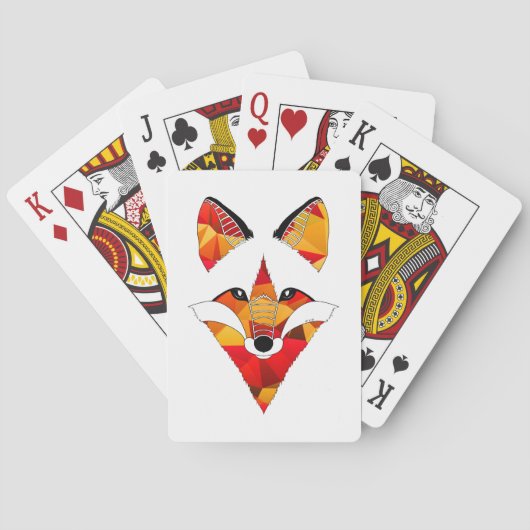 Jeu De Cartes Feu Fox (dos)