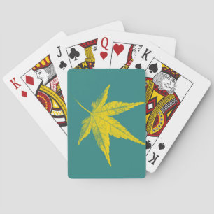 Jeu De Cartes Feuille d'art