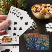 Jeu De Cartes Feuille orange (In Situ)