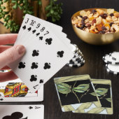 Jeu De Cartes Feuilles à l'instigation de la libellule par Jenni (In Situ)