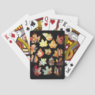 Jeu De Cartes Feuilles d'automne