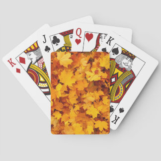 Jeu De Cartes Feuilles d'automne