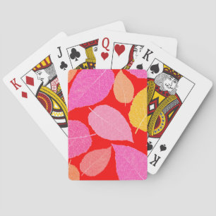 Jeu De Cartes Feuilles d'automne.