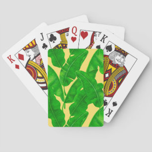 Jeu De Cartes Feuilles de bananes