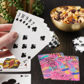 Jeu De Cartes Feuilles tropicaux (In Situ)