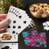 Jeu De Cartes Feuilles tropicaux (In Situ)