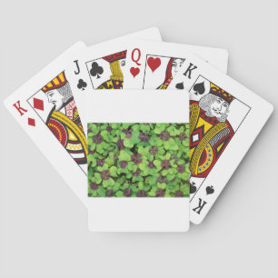 Jeu De Cartes Feuilles verts