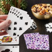Jeu De Cartes Feuilles Violettes (In Situ)