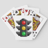 Jeu De Cartes Feux de circulation Rouge Jaune Vert Signal (dos)