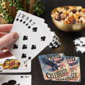 Jeu De Cartes fier de célébrer (In Situ)