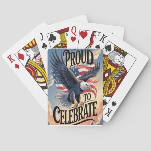 Jeu De Cartes fier de célébrer (dos)