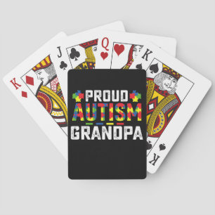 Jeu De Cartes Fière Autisme Grandpa Sensibilisation Famille Auti