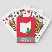 Jeu De Cartes Fière Buckeye Ohio (dos)