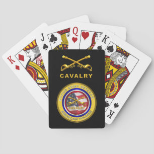 Jeu De Cartes Fière cavalier de l'Armée
