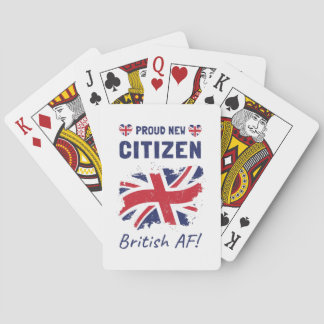 Jeu De Cartes Fiers Nouveau citoyen britannique, cérémonie de ci