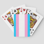 Jeu de cartes Fierté Trans (dos)