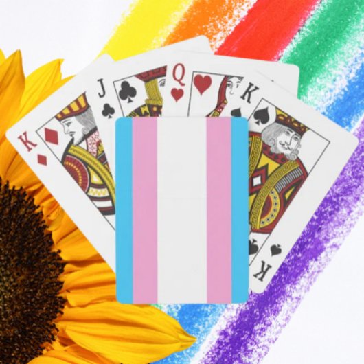 Jeu de cartes Fierté Trans