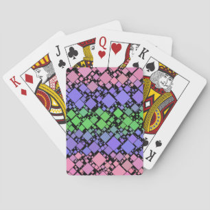 Jeu De Cartes Fierté trigenre géométrique super Boho Retro Mod