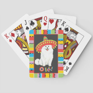 Jeu De Cartes Fiesta American Eskimo Chien