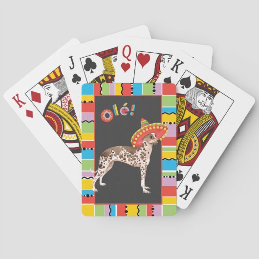 Jeu De Cartes Fiesta Orchidée inca péruvienne (dos)