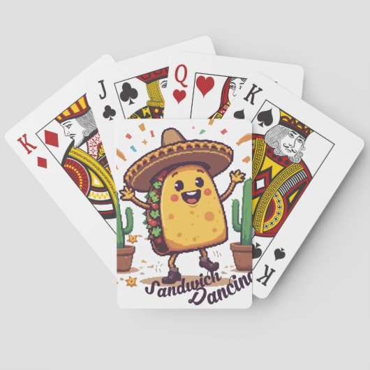 Jeu De Cartes Fiesta sandwich dansante (dos)