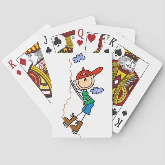 Jeu De Cartes Figure Bâton Escalade (dos)