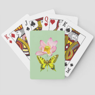 Jeu De Cartes figure de papillon à queue swallowtail