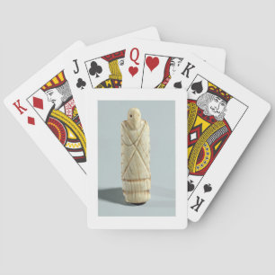 Jeu De Cartes Figure d'un homme barbu (ivoire d'éléphant)