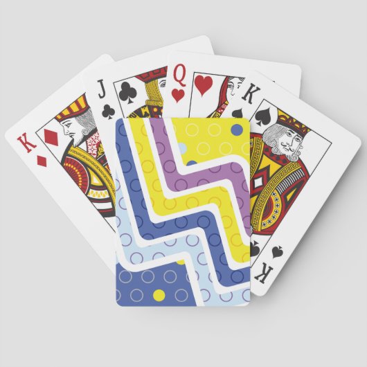 Jeu De Cartes Figures géométriques 5 (dos)