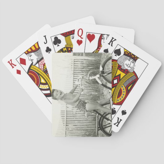 Jeu De Cartes Fille à cheval (dos)