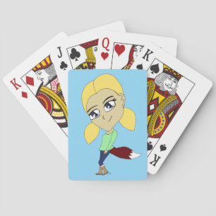 Jeu De Cartes fille chibi renarde