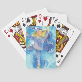 Jeu De Cartes Fille de ruban d'année bissextile
