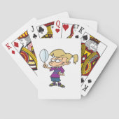 Jeu De Cartes Fille de rugby Jouer aux cartes (dos)